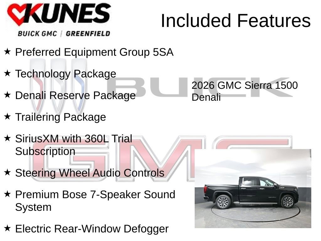 New 2026 GMC Sierra 1500 Denali w/ Denali Reserve Package image 3
