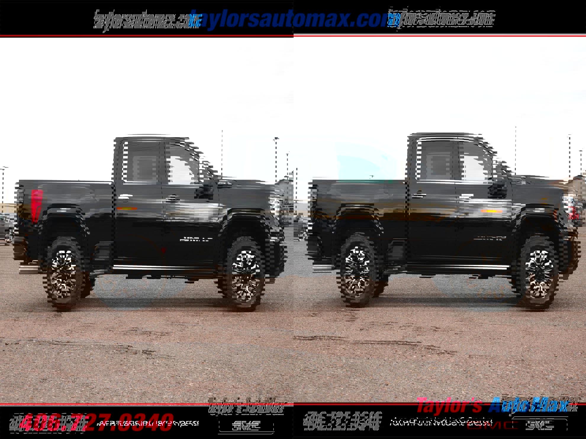 New 2026 GMC Sierra 2500 Denali Ultimate w/ LPO, Black Badging Package image 3