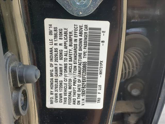 Used 2015 Honda Civic EX image 16