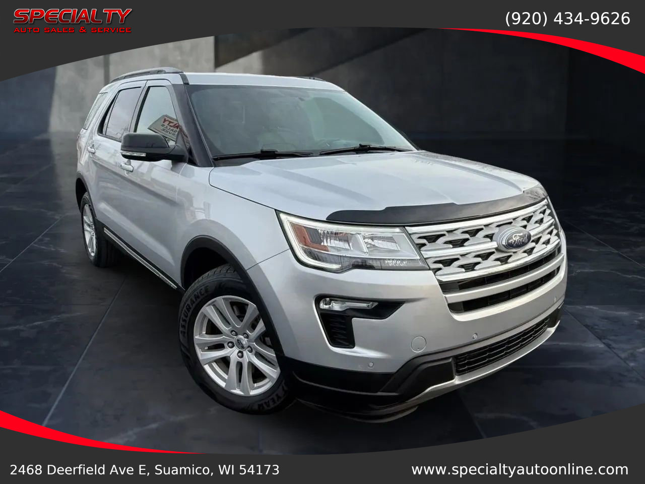 Used 2018 Ford Explorer XLT w/ Equipment Group 202A image 2