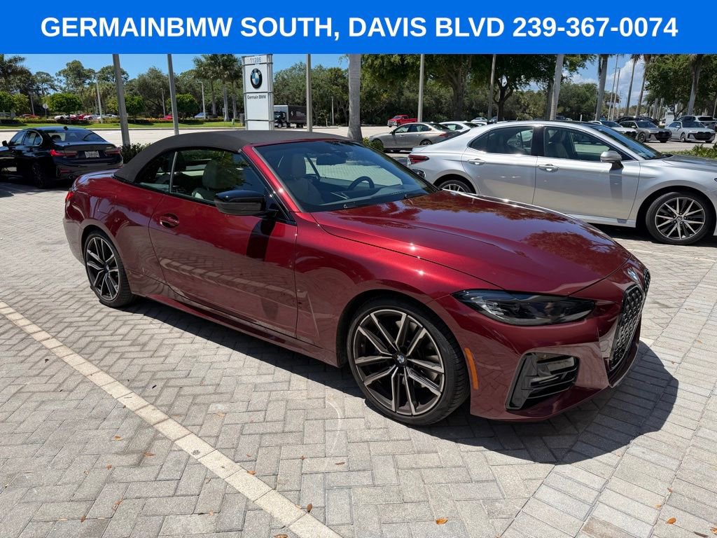 Certified 2024 BMW 430i Convertible w/ M Sport Package RWD image 4
