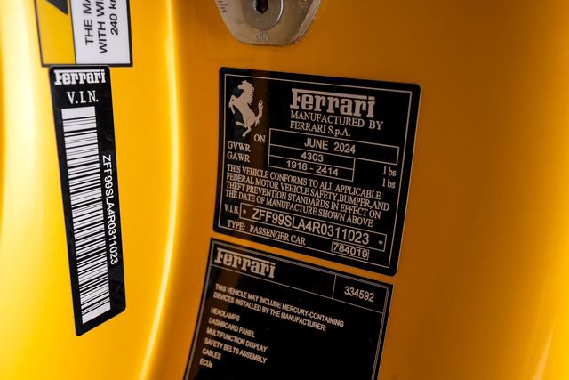 Used 2024 Ferrari 296 GTB RWD image 59