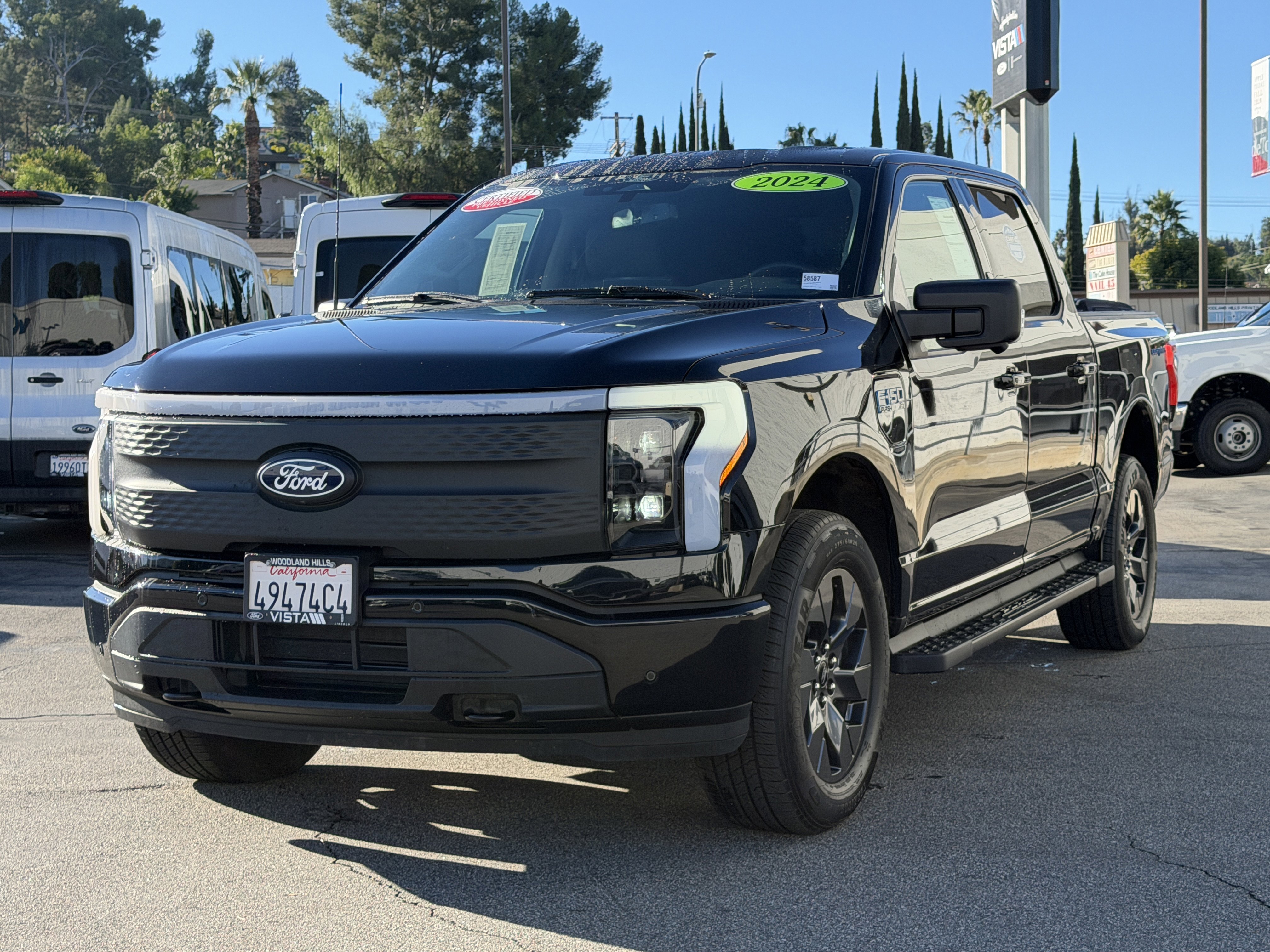 Certified 2024 Ford F150 Lightning Flash w/ Max Trailer Tow Package image 5