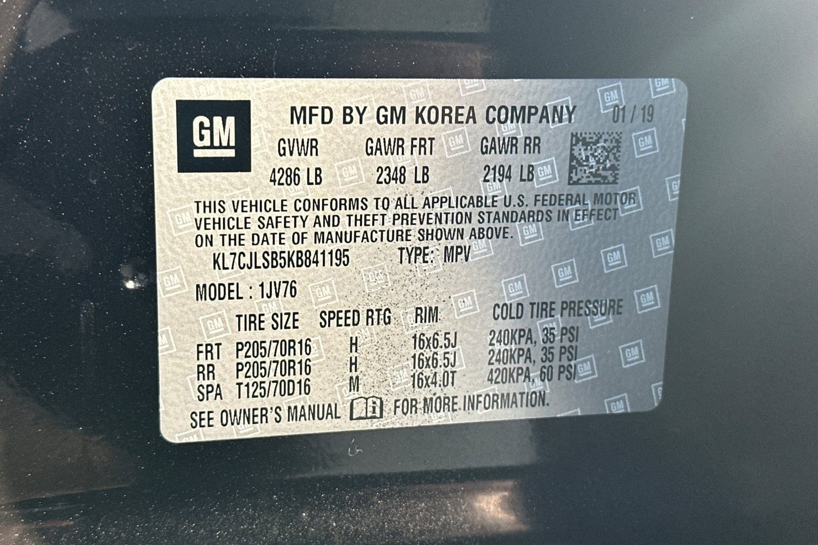 Used 2019 Chevrolet Trax LT w/ LT Convenience Package image 31