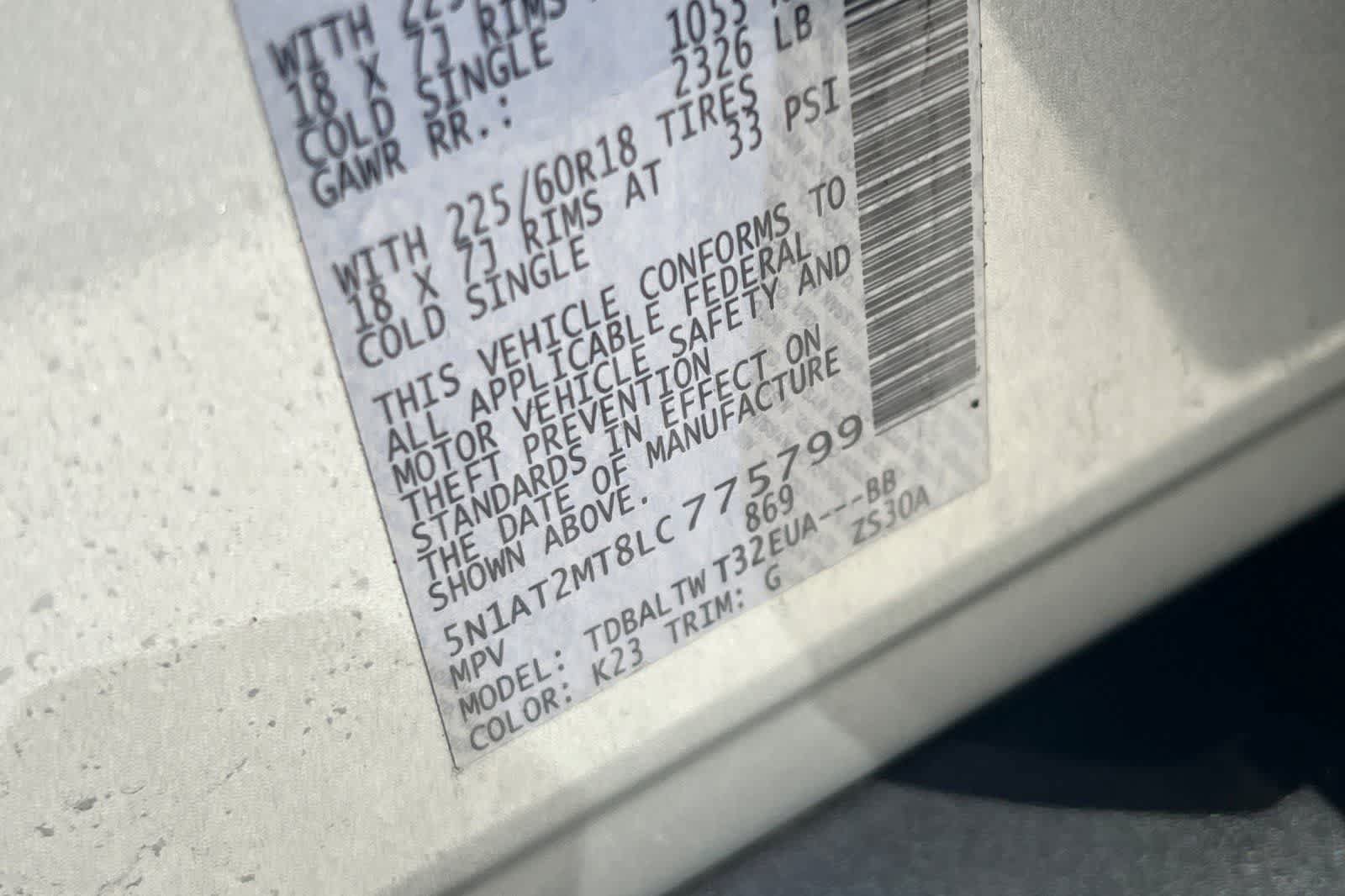 Used 2020 Nissan Rogue SV w/ Premium Package FWD image 37