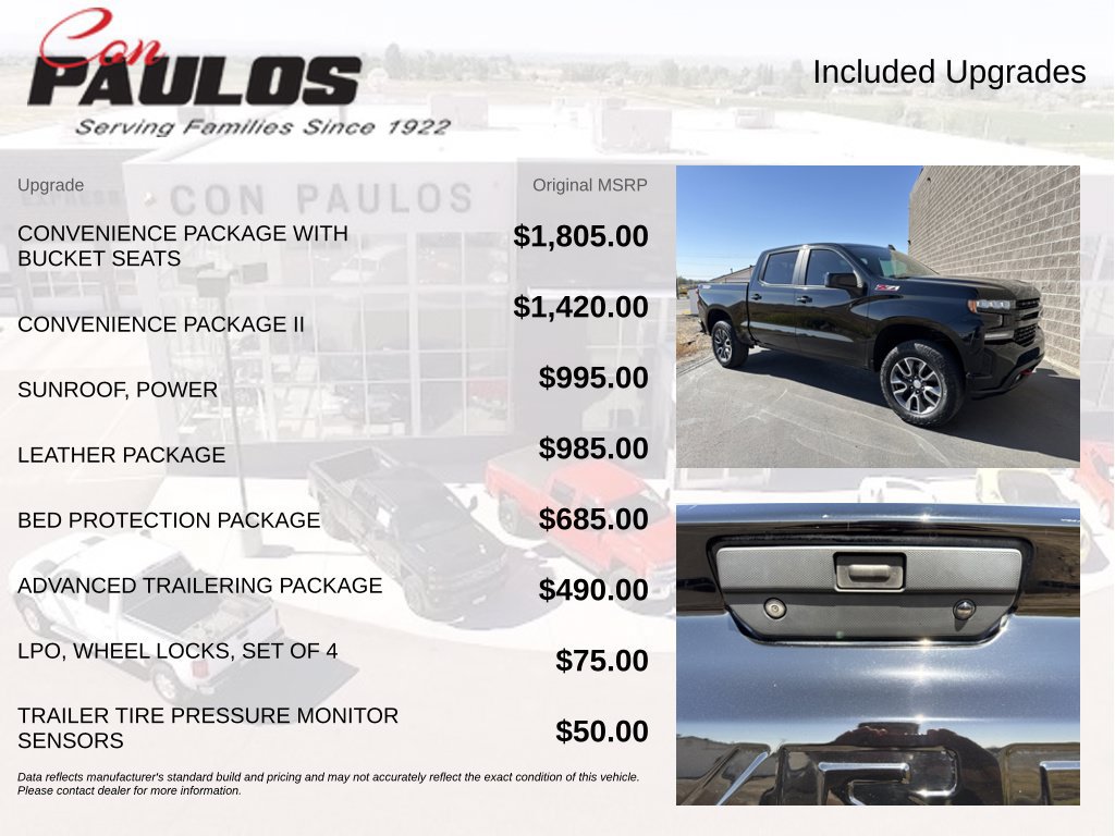 Used 2020 Chevrolet Silverado 1500 LT Trail Boss AWD/4WD image 4