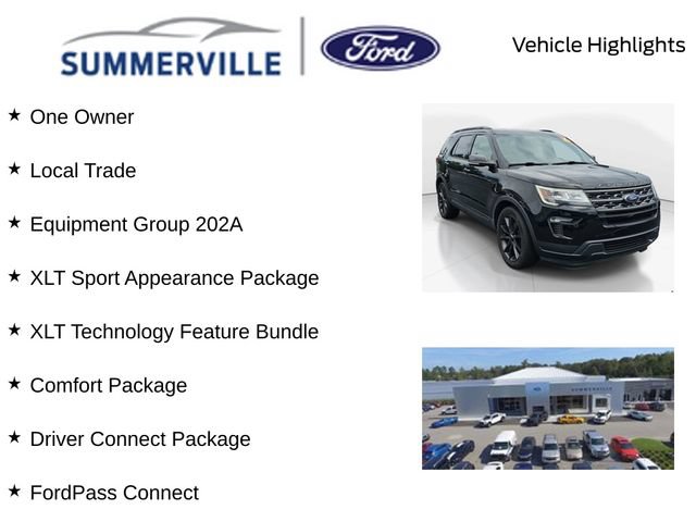 Certified 2019 Ford Explorer XLT w/ Equipment Group 202A FWD video 2