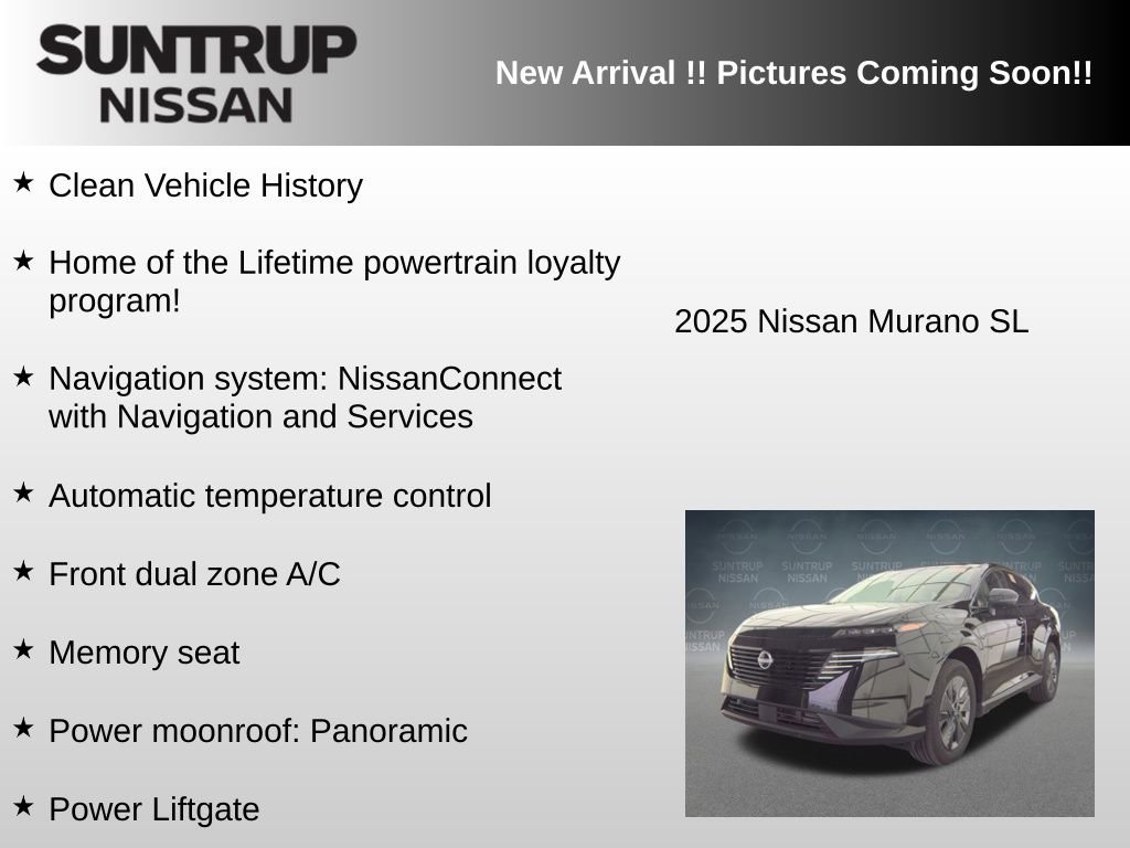 Used 2025 Nissan Murano SL AWD/4WD image 6