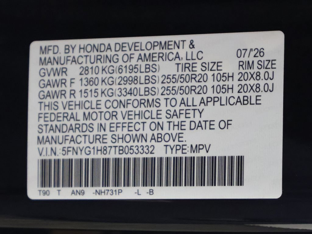 New 2026 Honda Pilot Elite image 25