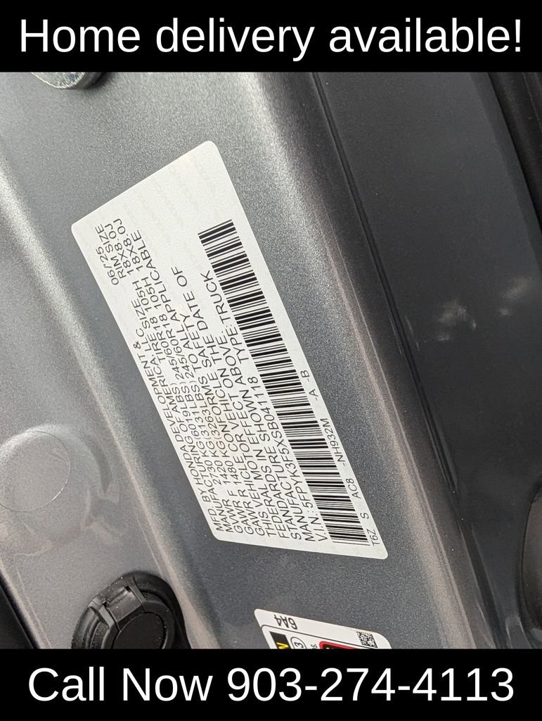 Used 2025 Honda Ridgeline RTL image 37