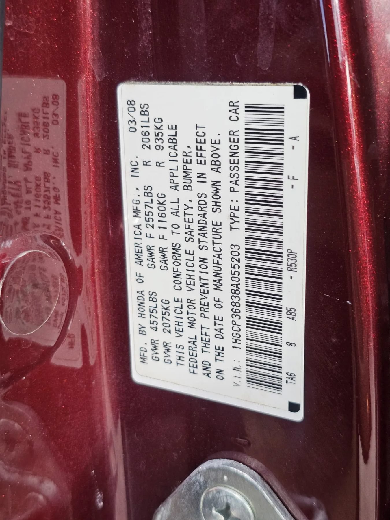 Used 2008 Honda Accord EX-L image 26