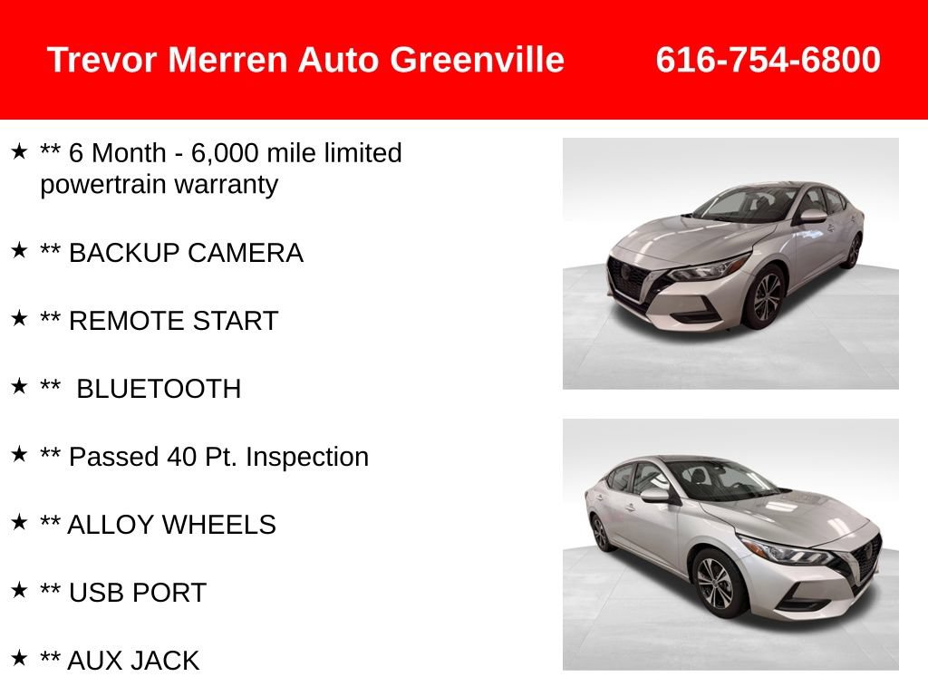 Used 2021 Nissan Sentra SV FWD image 7