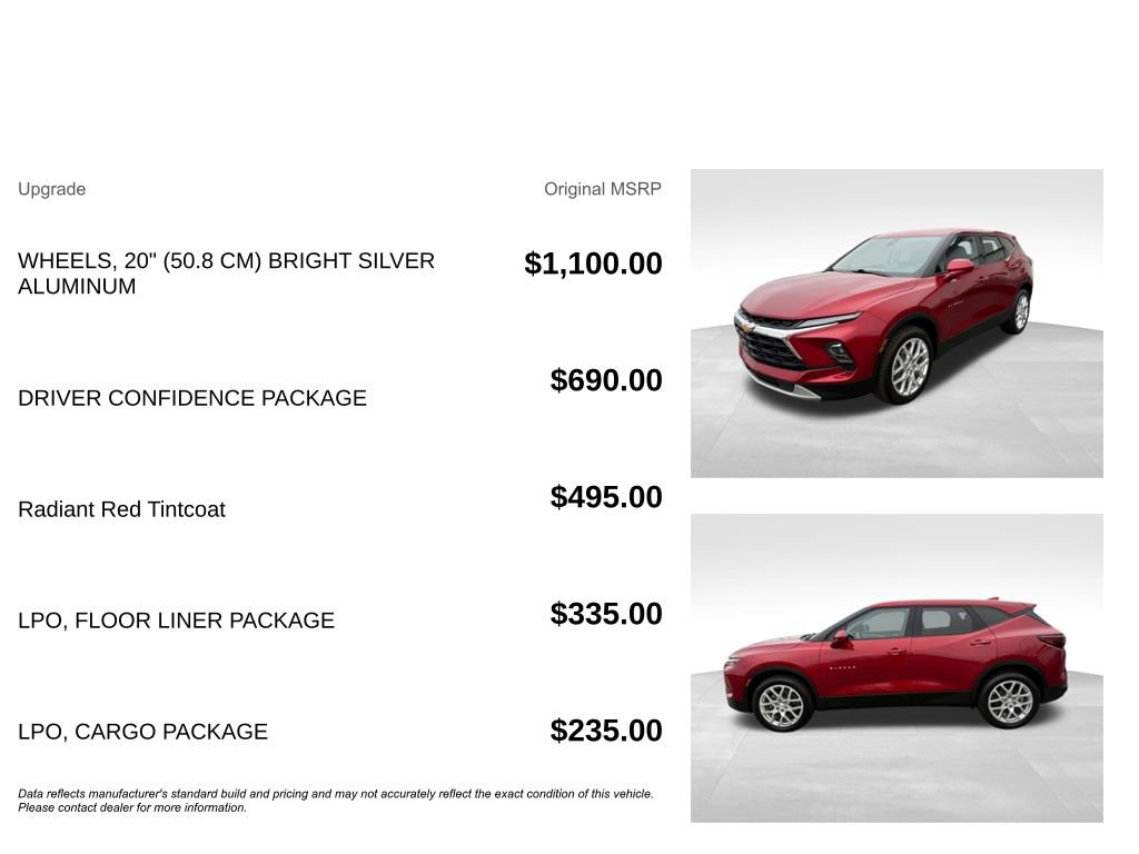 Used 2023 Chevrolet Blazer LT w/ Driver Confidence Package image 5