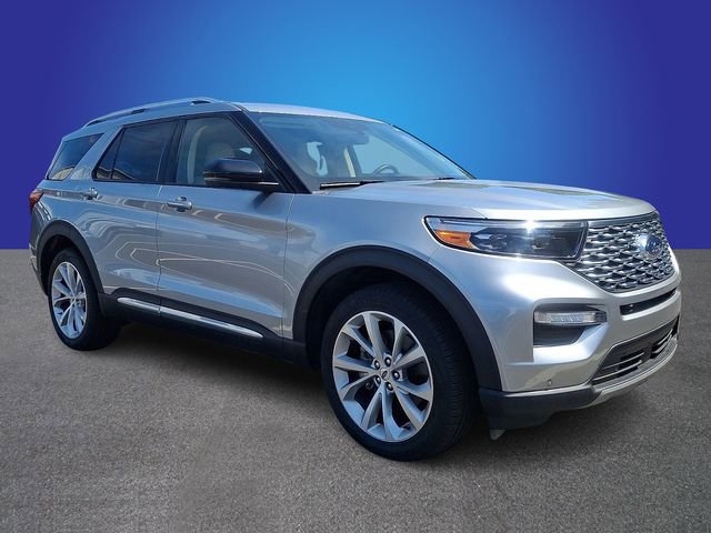 Used 2023 Ford Explorer Platinum w/ Class IV Trailer Tow Package RWD image 2