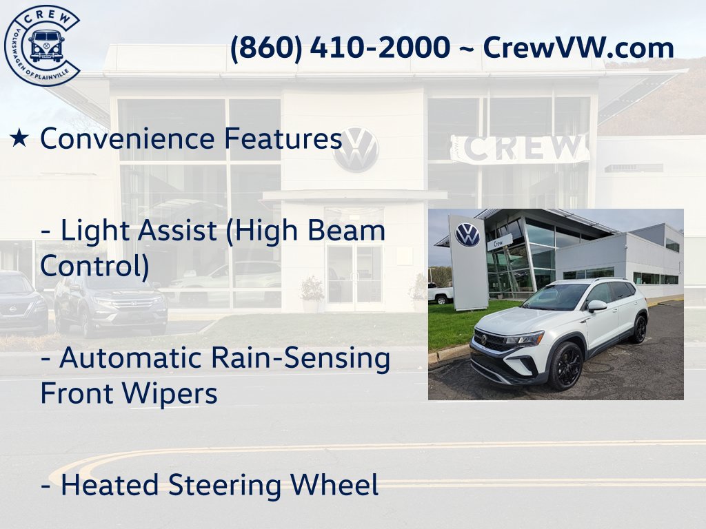 Used 2022 Volkswagen Taos SE w/ Driver Assistance Package FWD image 6