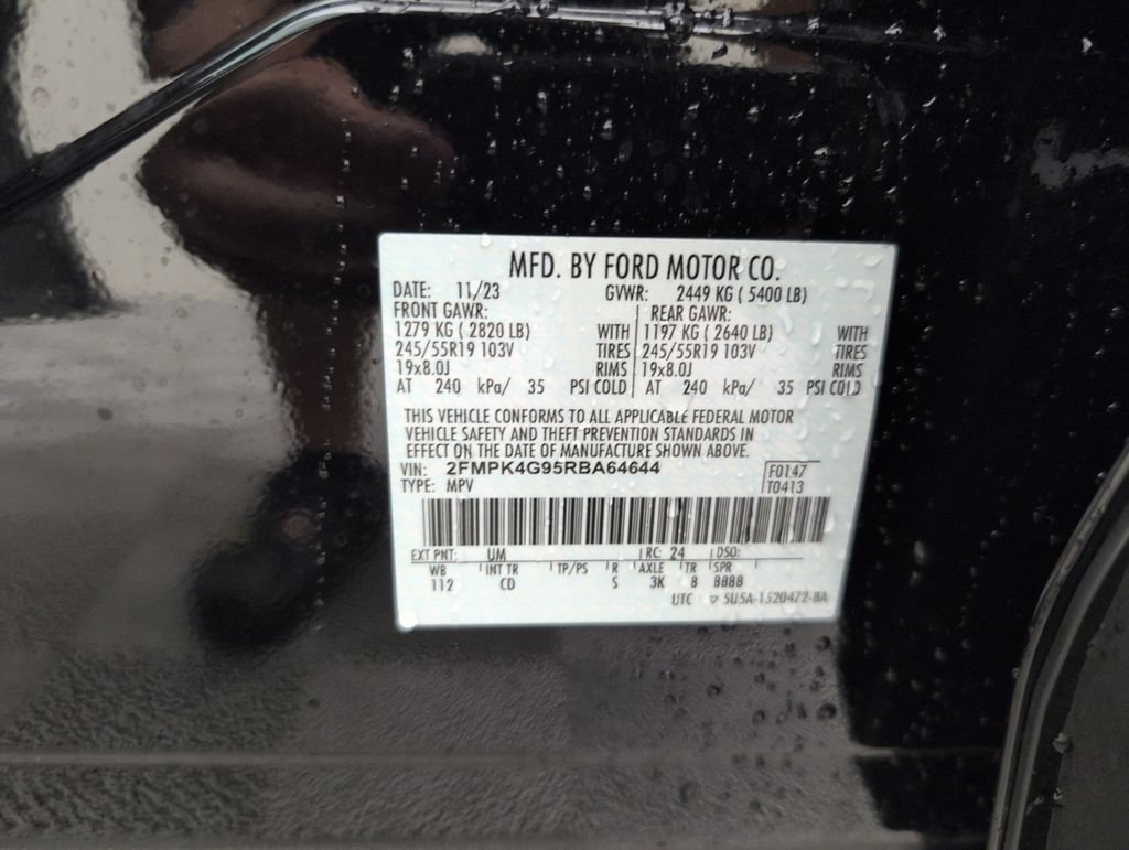 Certified 2024 Ford Edge SE w/ Black Appearance Package AWD/4WD image 41