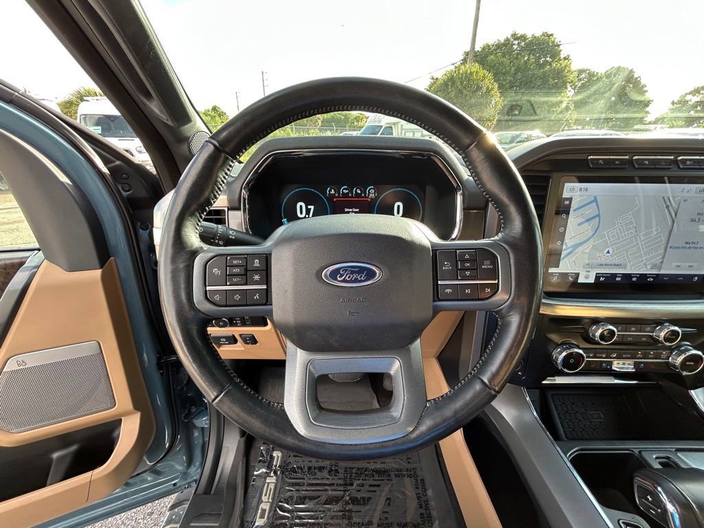 Used 2023 Ford F150 Lariat w/ Trailer Tow Package AWD/4WD image 15