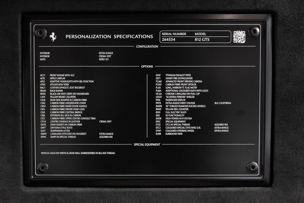 Used 2021 Ferrari 812 GTS RWD image 24