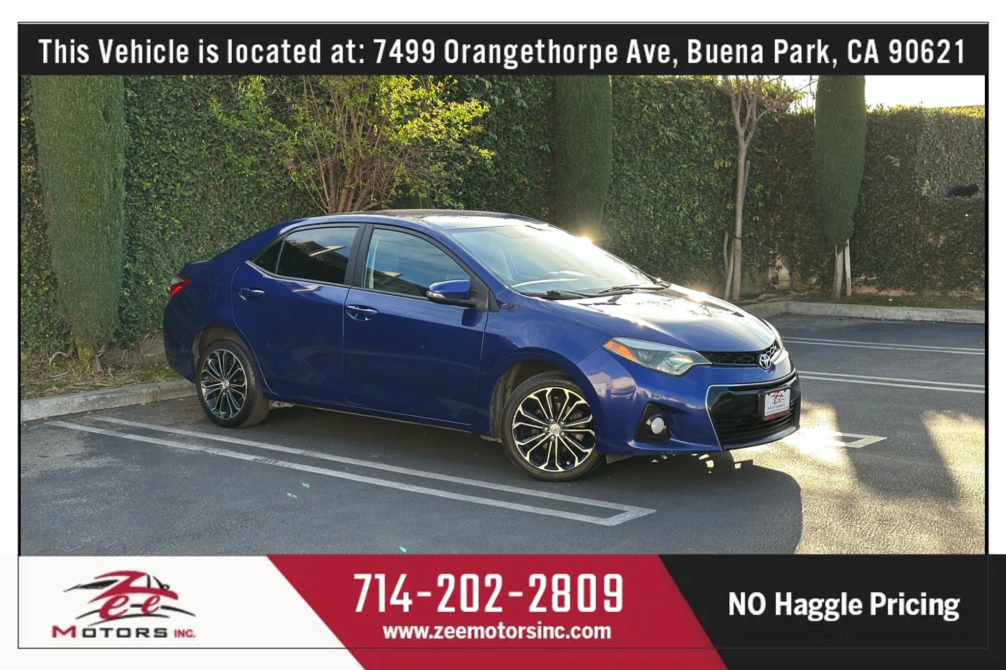 Used 2014 Toyota Corolla S image 2
