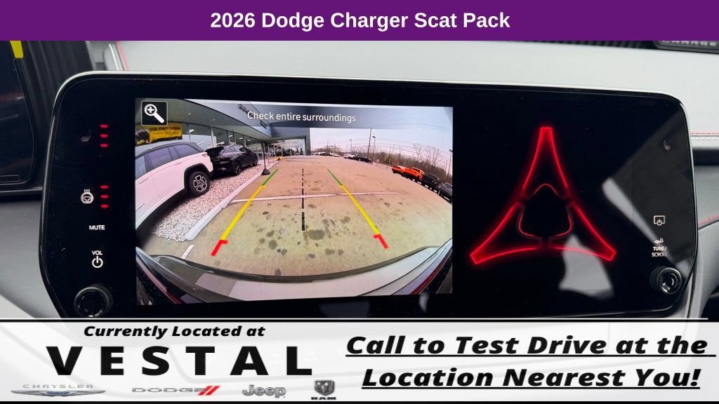 New 2026 Dodge Charger Scat Pack w/ Blacktop Package AWD/4WD image 48