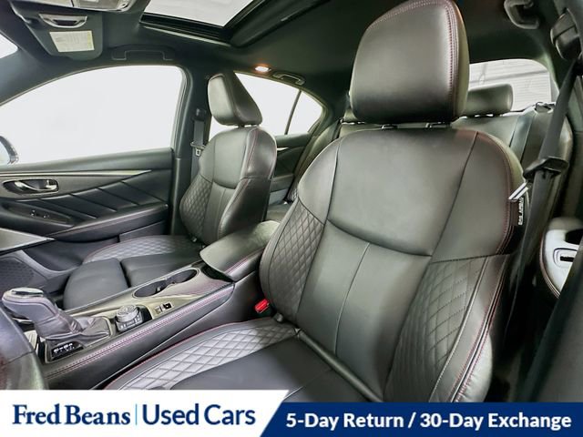 Used 2023 INFINITI Q50 Red Sport 400 w/ Carbon Fiber Package AWD/4WD image 23