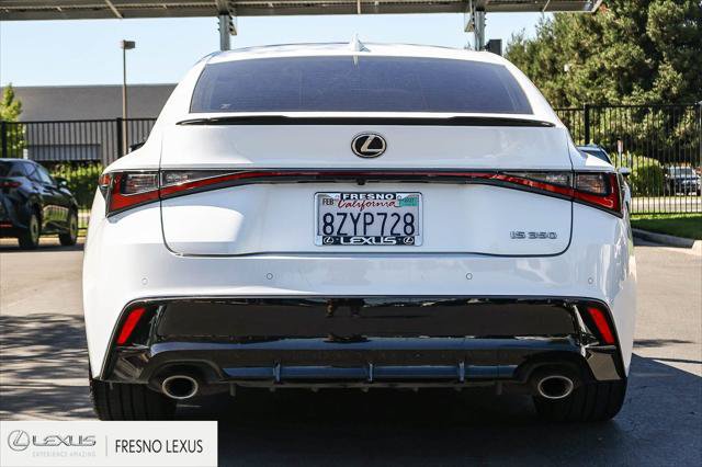 Certified 2022 Lexus IS 350 F Sport w/ Navigation Package RWD image 5