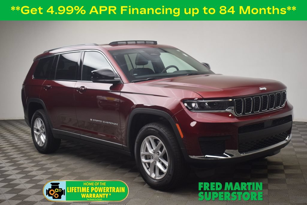 Used 2025 Jeep Grand Cherokee L Laredo w/ Luxury Tech Group I AWD/4WD image 1