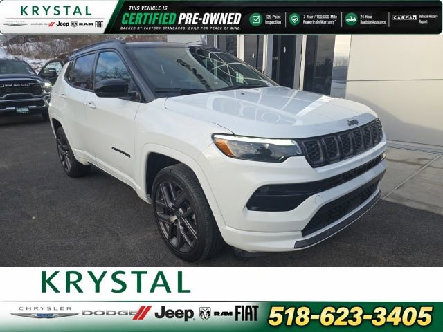 Certified 2025 Jeep Compass Limited w/ High Altitude Package AWD/4WD image 1