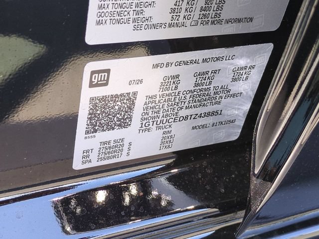 New 2026 GMC Sierra 1500 Elevation w/ LPO, Elevation Black Package AWD/4WD image 34