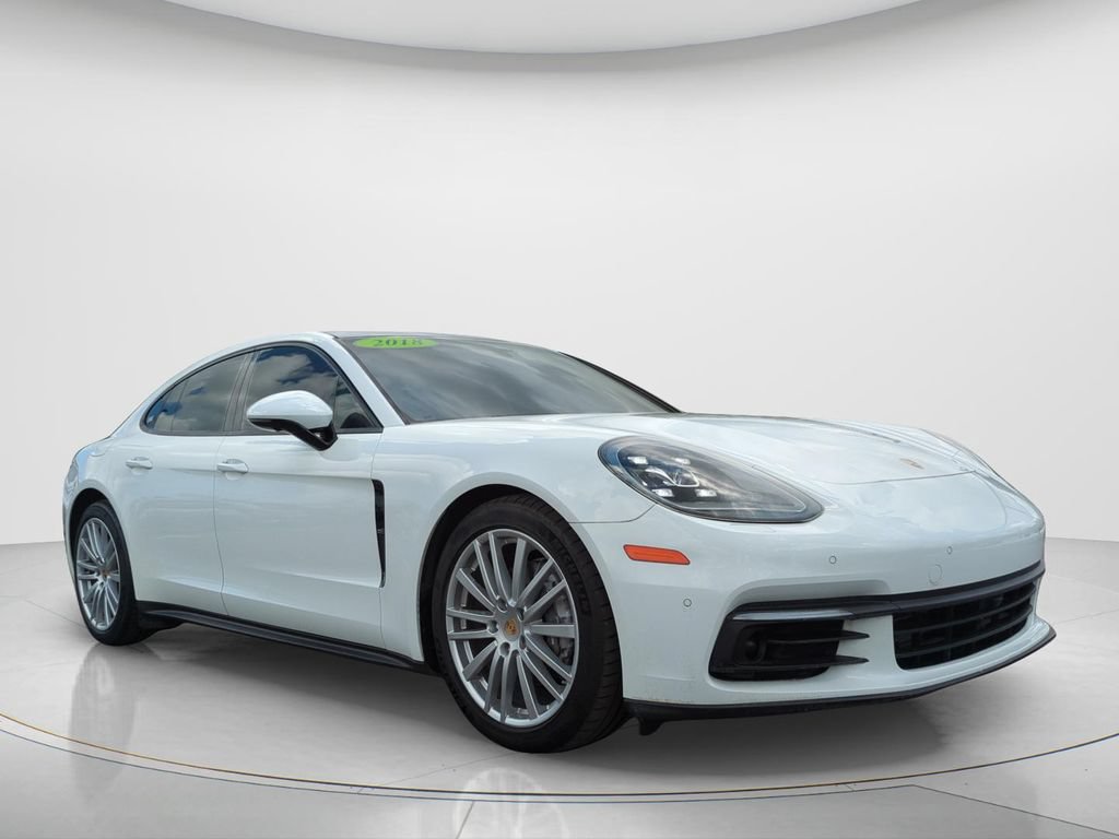 Used 2018 Porsche Panamera 4 AWD/4WD image 3
