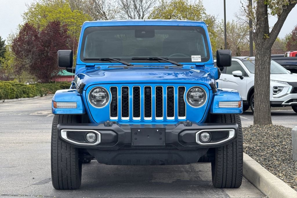 Used 2021 Jeep Wrangler Unlimited Sahara w/ Cold Weather Group AWD/4WD image 9