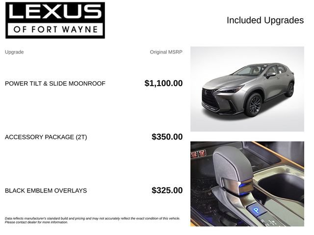 New 2026 Lexus NX 350 AWD w/ Accessory Package (2T) image 4
