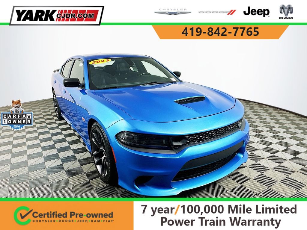 Certified 2023 Dodge Charger Scat Pack w/ Plus Group RWD image 1