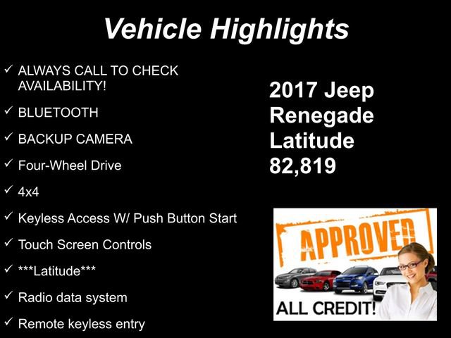 Used 2017 Jeep Renegade Latitude image 9