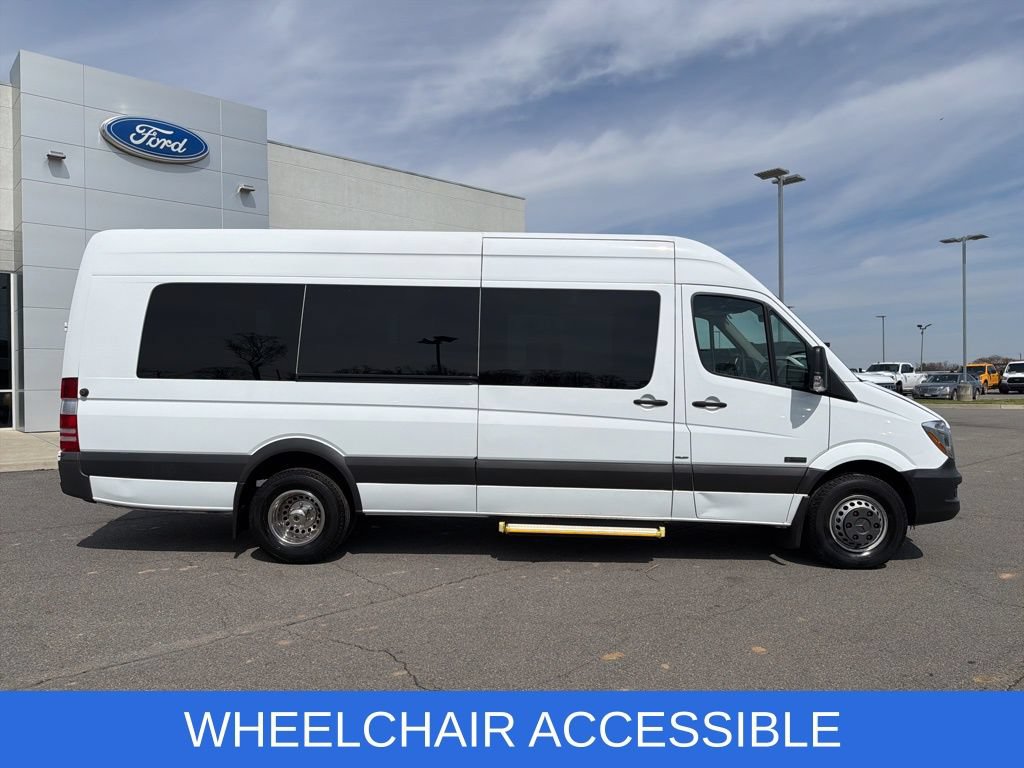 Used 2016 Mercedes-Benz Sprinter 3500 w/ Window Fleet Package image 2