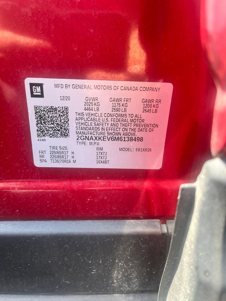 Used 2021 Chevrolet Equinox LT FWD image 8