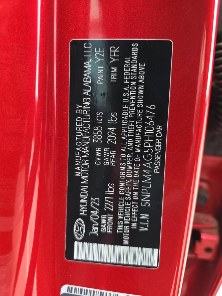 Used 2023 Hyundai Elantra SEL w/ Preferred Accessory Package FWD image 22