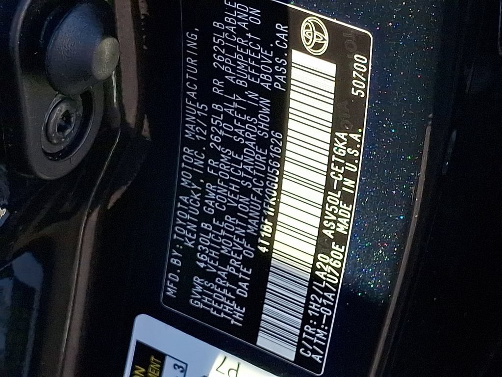 Used 2016 Toyota Camry XLE w/ Moonroof Package FWD image 27