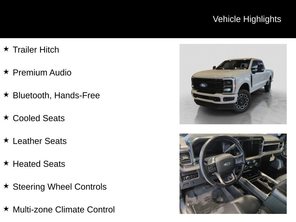 Used 2025 Ford F350 Platinum w/ FX4 Off-Road Package image 16