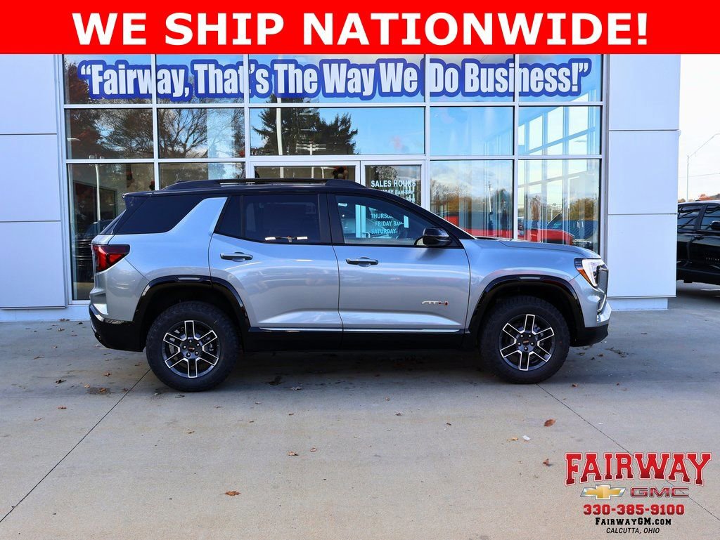 New 2026 GMC Terrain AT4 w/ LPO, Black Badging Package