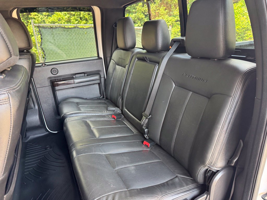Used 2015 Ford F350 Platinum w/ Snow Plow Prep Package AWD/4WD image 27