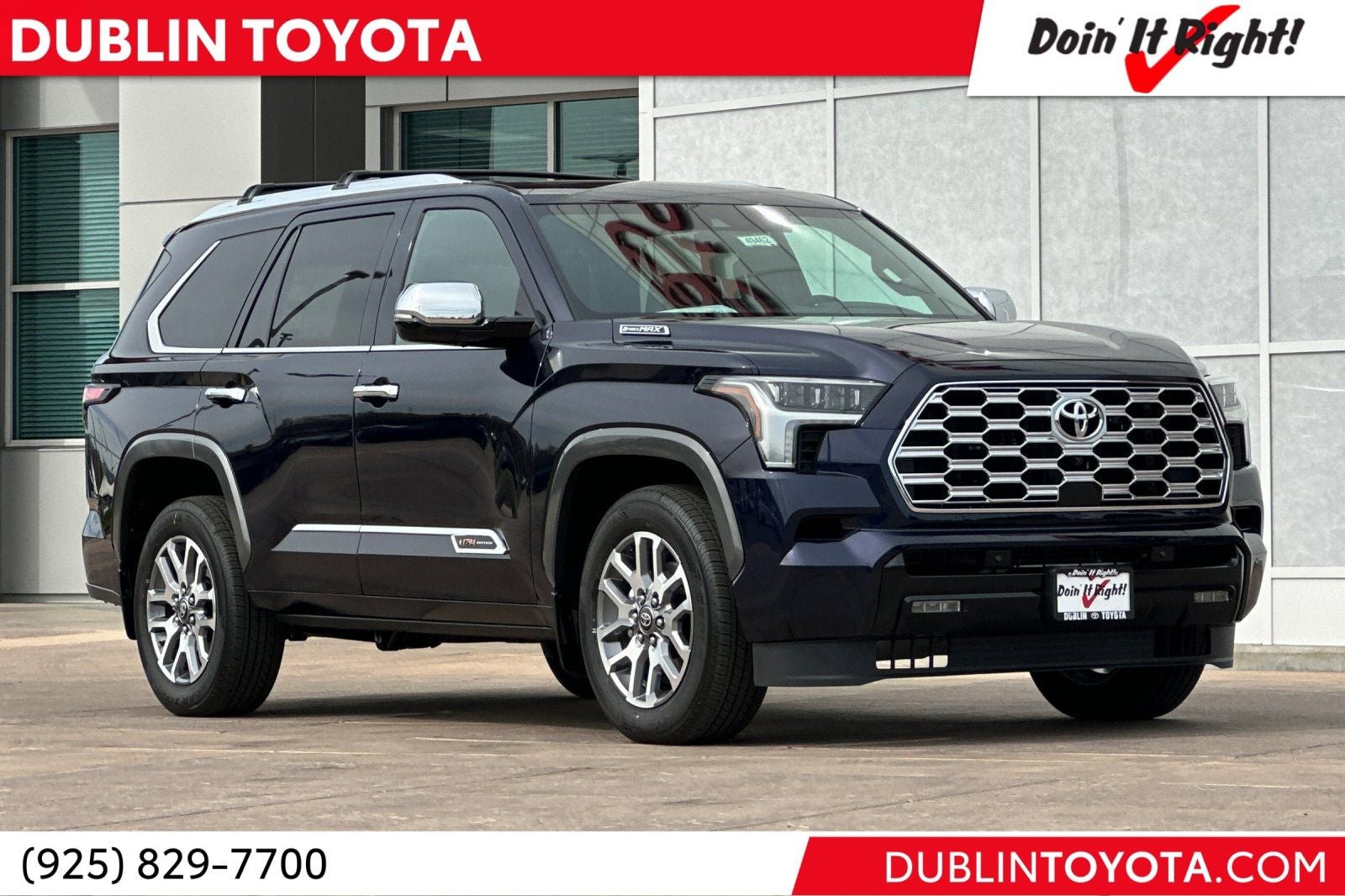 New 2026 Toyota Sequoia 1794 Edition AWD/4WD image 1