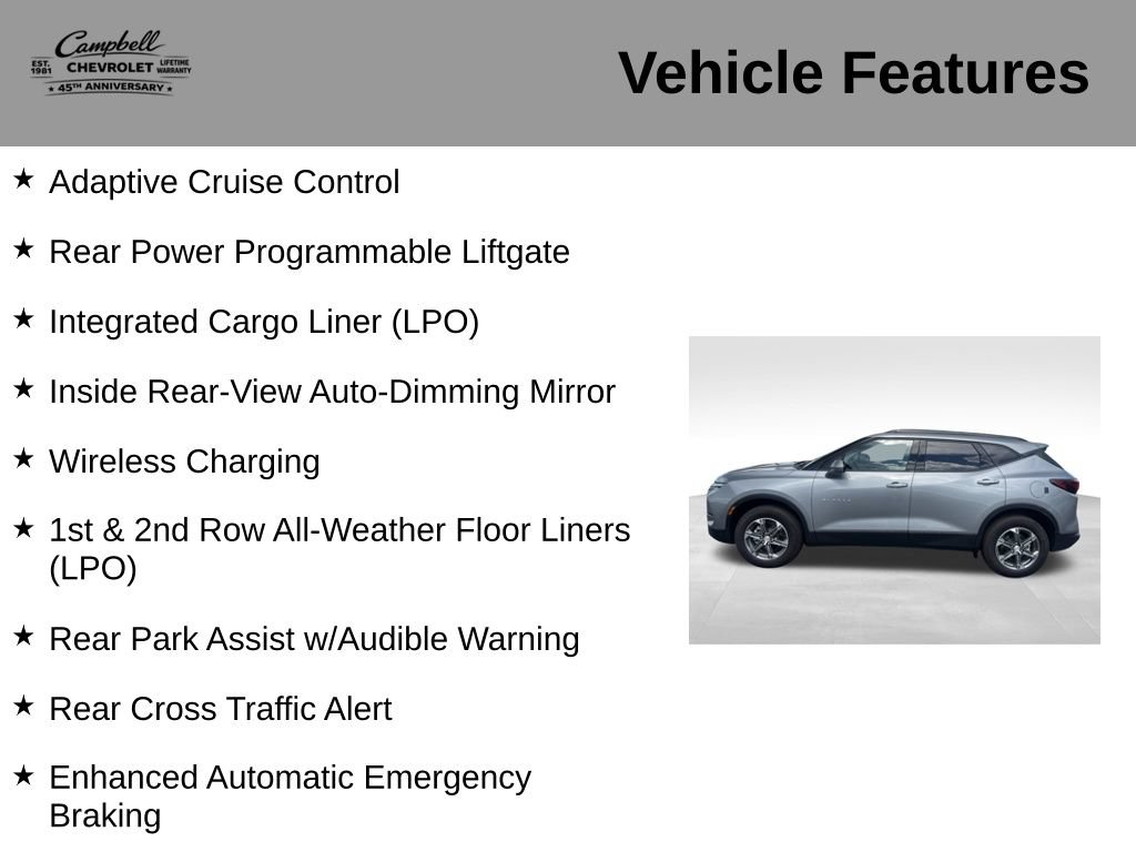 Used 2024 Chevrolet Blazer LT w/ Convenience Package FWD image 16