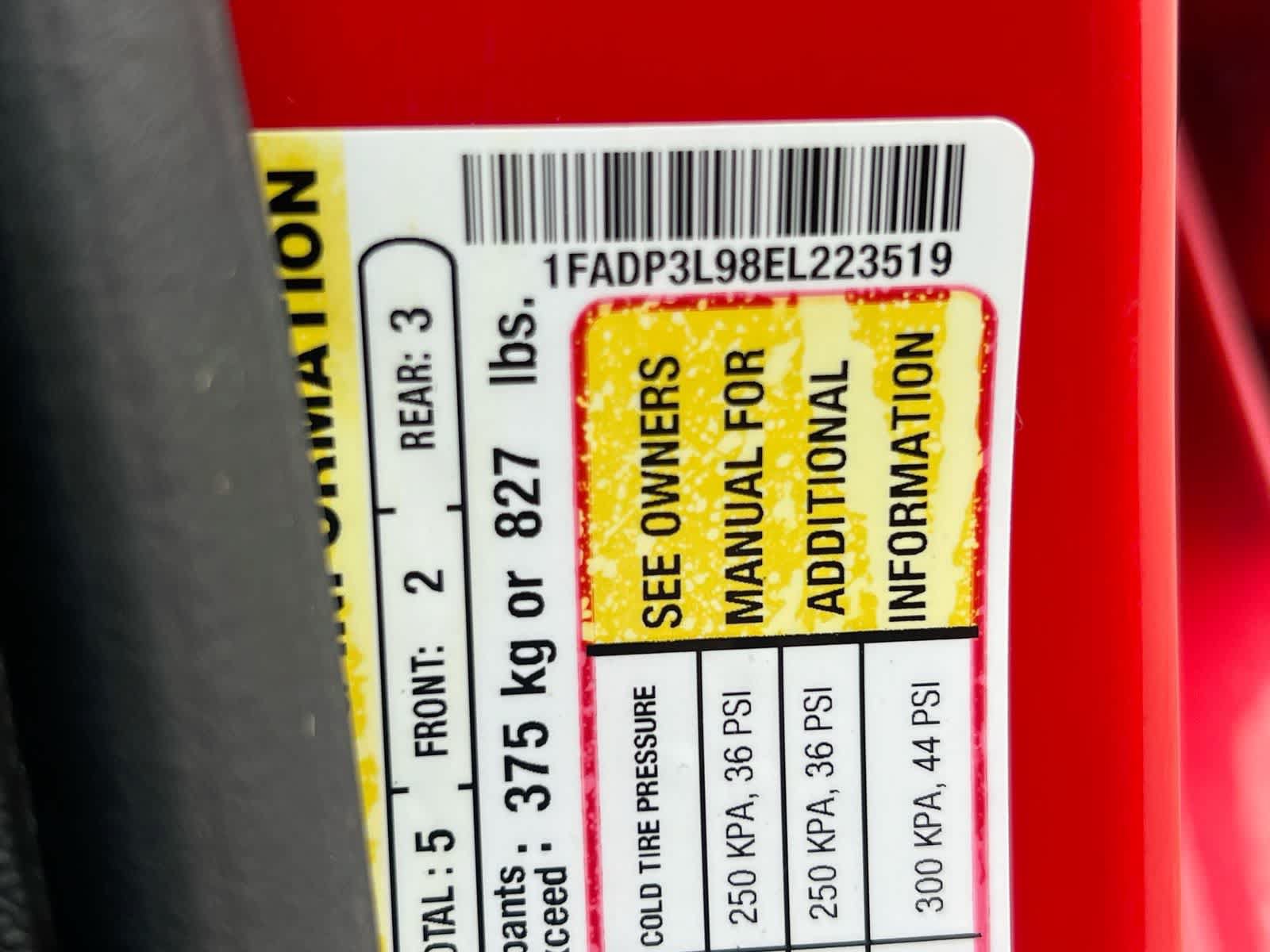 Used 2014 Ford Focus ST w/ Equipment Group 202A FWD image 35