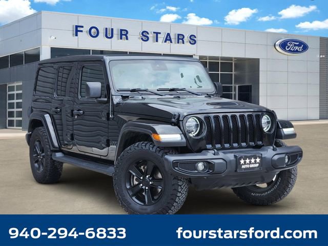 Used 2021 Jeep Wrangler Unlimited Sahara AWD/4WD image 1