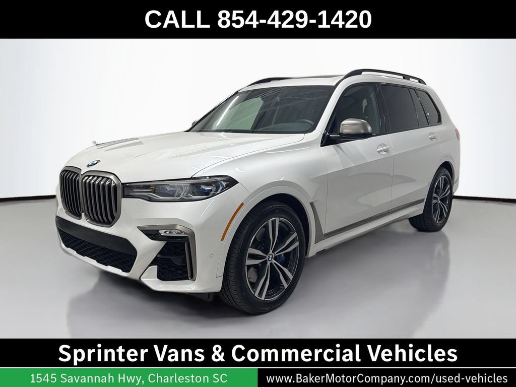 Used 2020 BMW X7 M50i w/ Luxury Seating Package AWD/4WD image 1