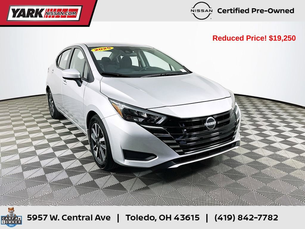 Certified 2025 Nissan Versa SV w/ Trunk Package image 1