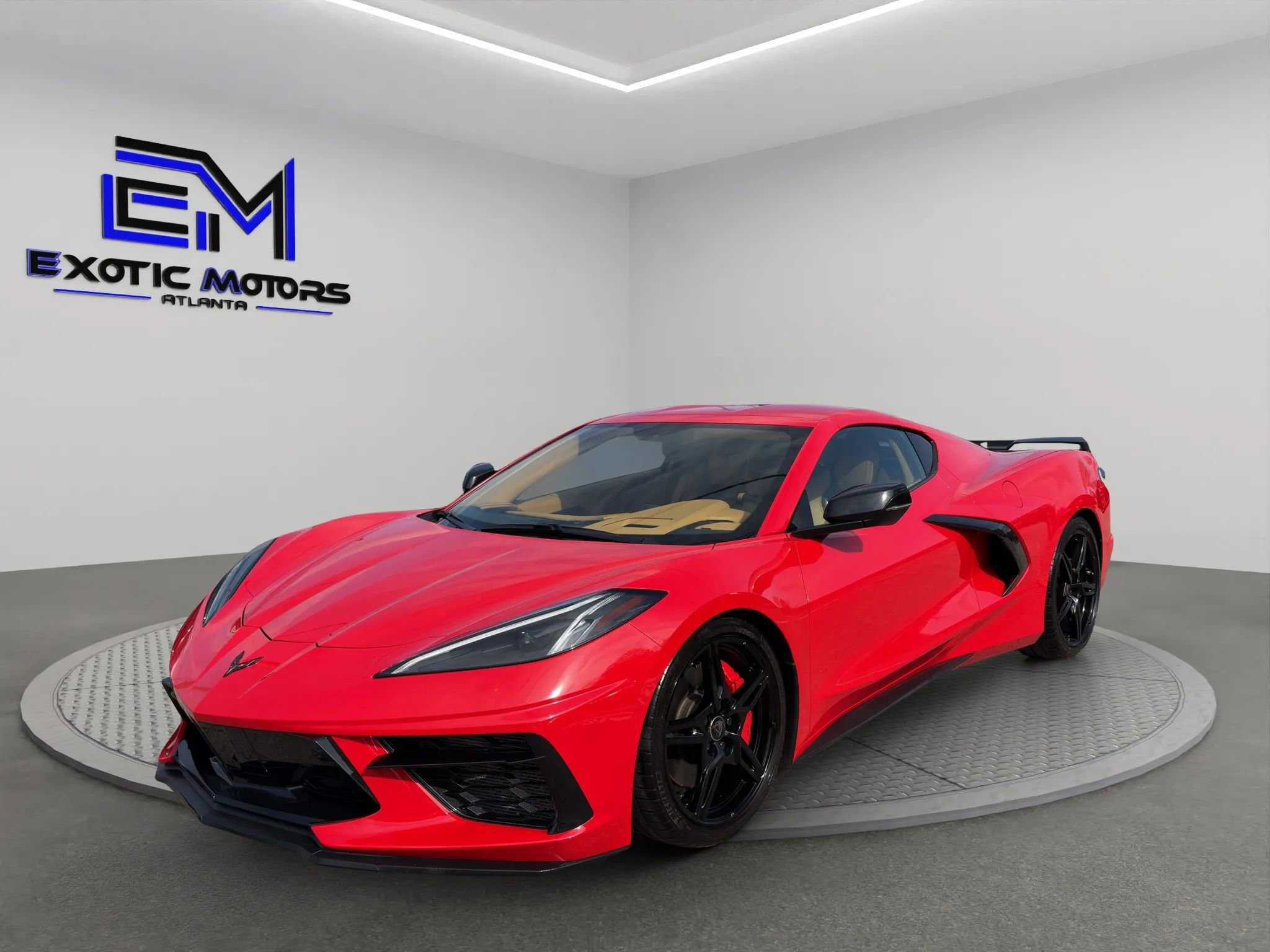 Used 2020 Chevrolet Corvette Stingray Premium Cpe w/ 3LT Preferred Equipment Group image 1