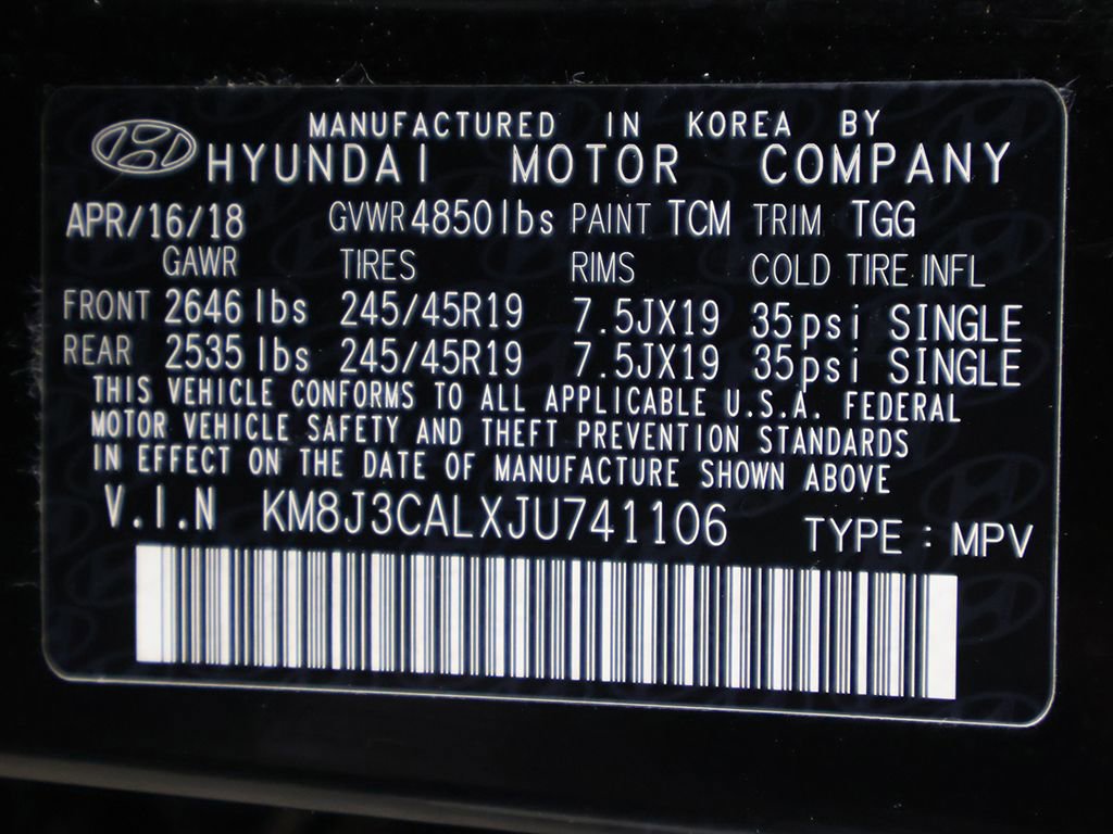 Used 2018 Hyundai Tucson Sport AWD/4WD image 40