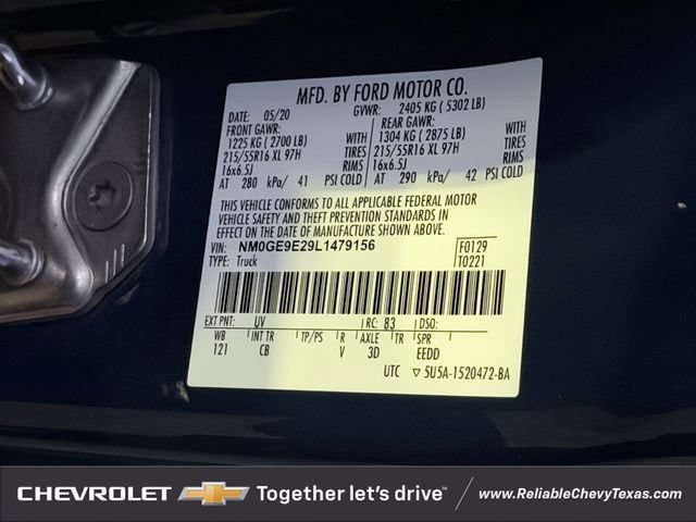 Used 2020 Ford Transit Connect XL FWD image 32